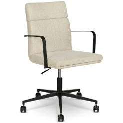 Gerven Office Chair - Cobblestone Ivory
