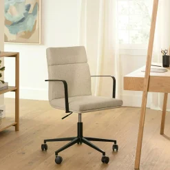 Gerven Office Chair - Cobblestone Ivory