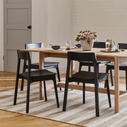 Gusfa Stackable Dining Chair - Black