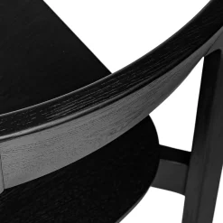 Gusfa Stackable Dining Chair - Black
