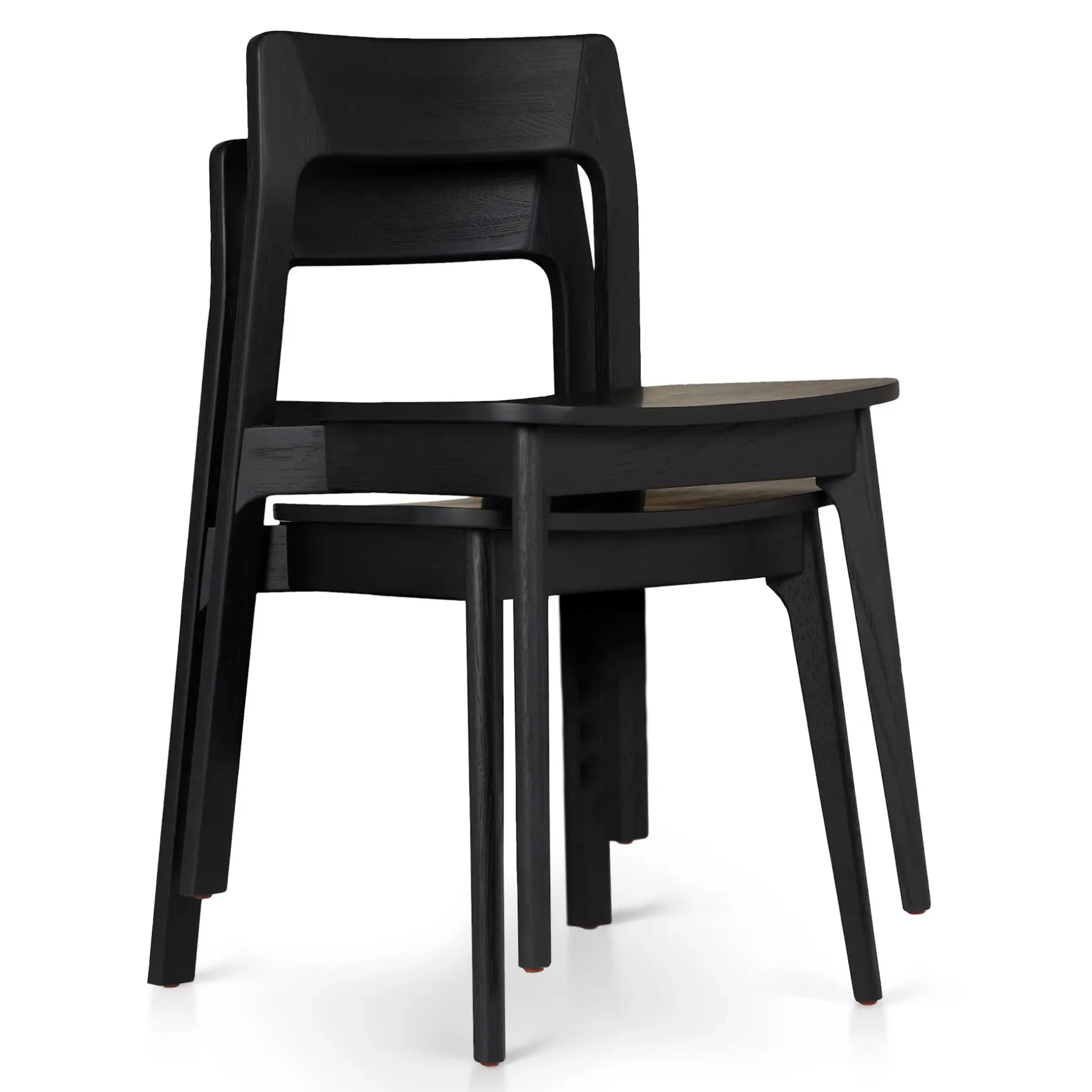 Gusfa Stackable Dining Chair - Black