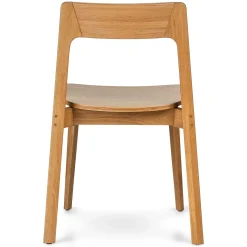 Gusfa Stackable Dining Chair - Oak
