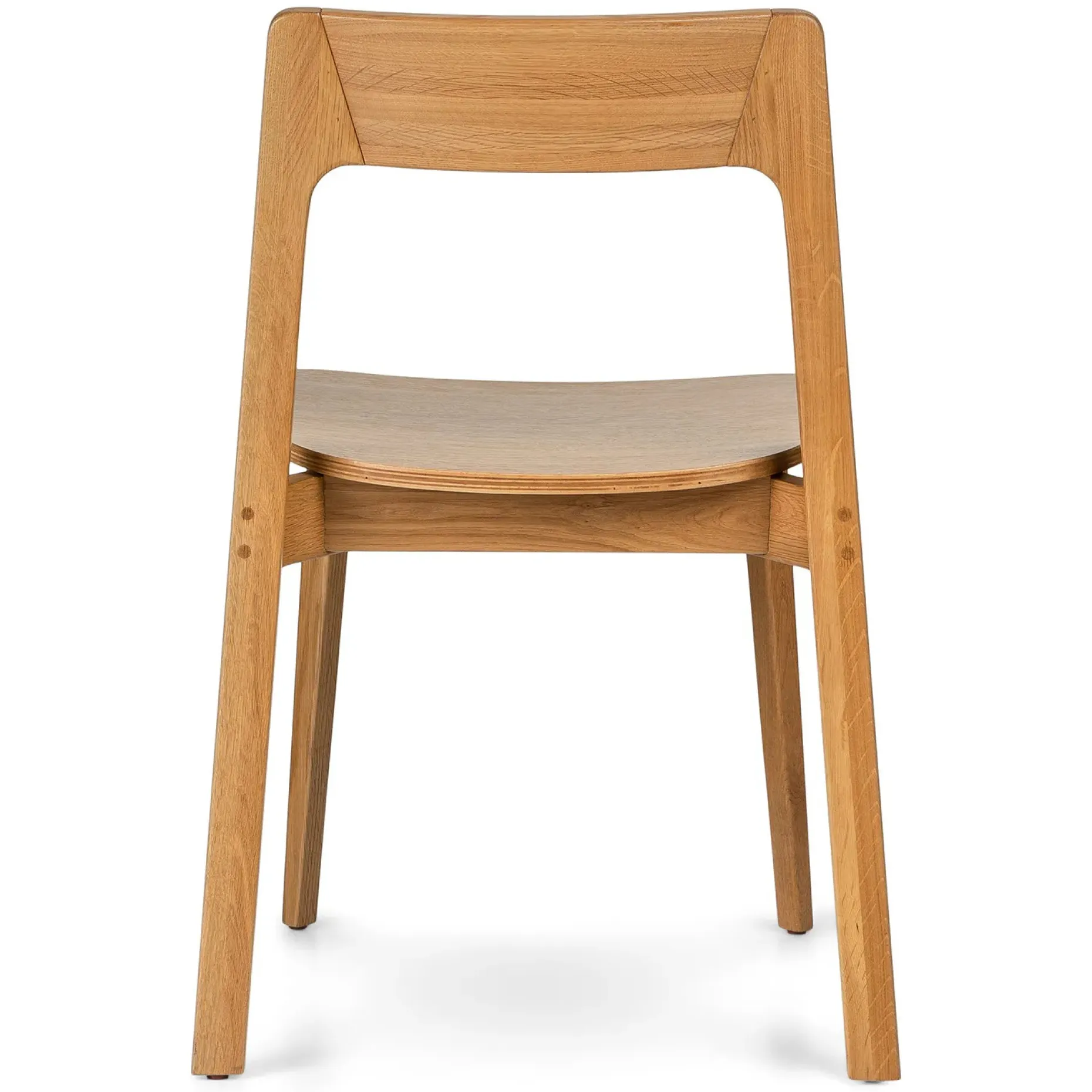 Gusfa Stackable Dining Chair - Oak