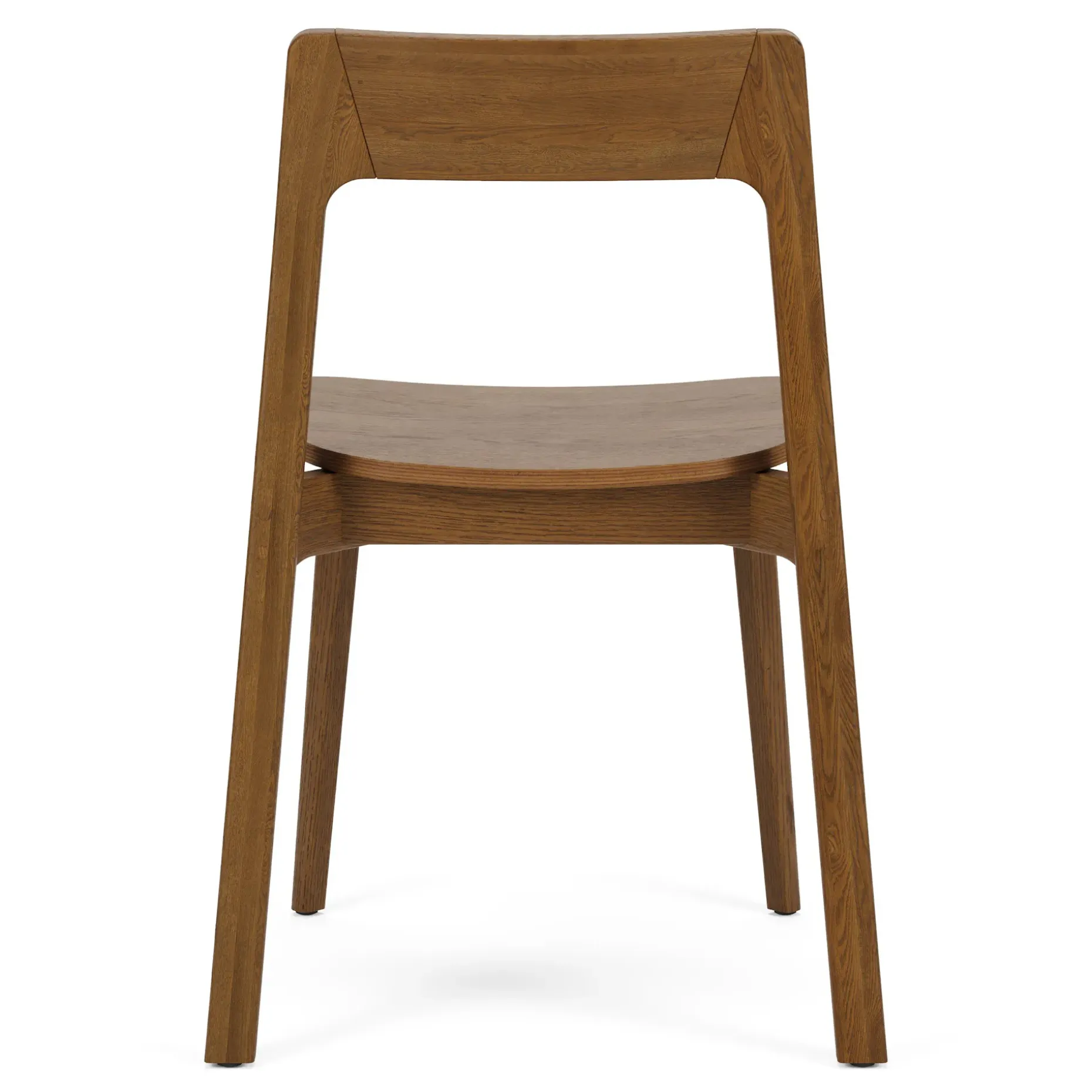Gusfa Stackable Dining Chair - Smoked Oak