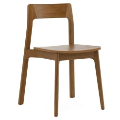 Gusfa Stackable Dining Chair - Smoked Oak
