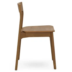 Gusfa Stackable Dining Chair - Smoked Oak