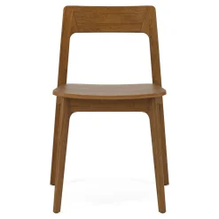 Gusfa Stackable Dining Chair - Smoked Oak