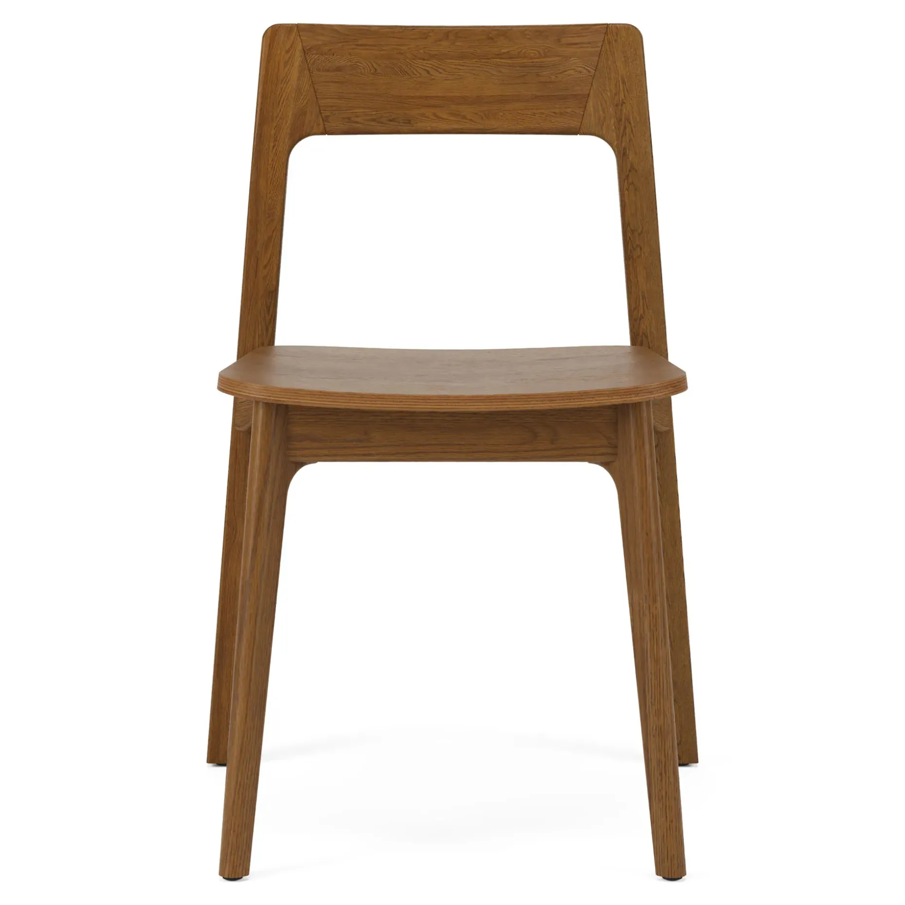 Gusfa Stackable Dining Chair - Smoked Oak
