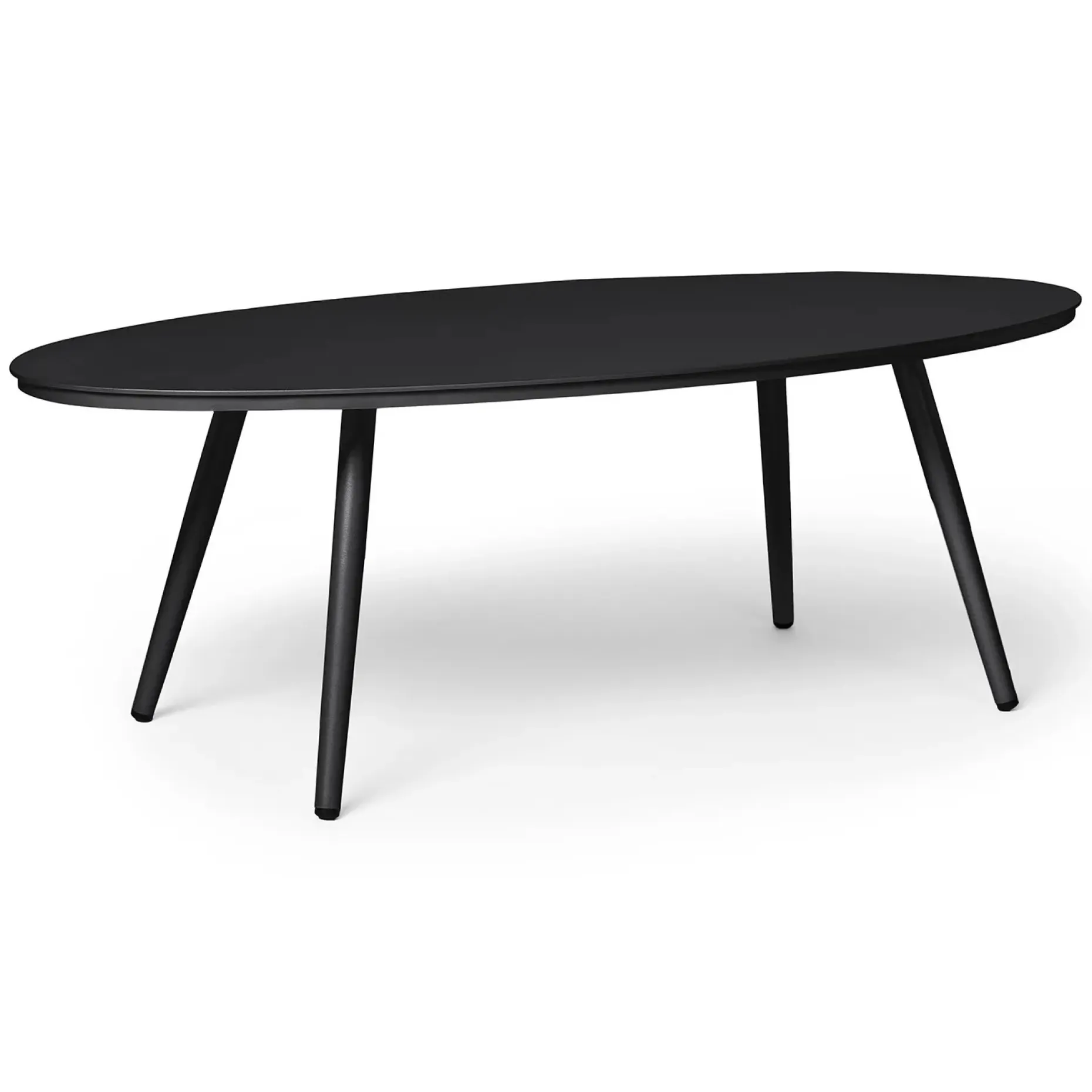 Halden 47" Outdoor Coffee Table - Dark Charcoal
