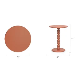 Hallie Side Table - Autumn Russet