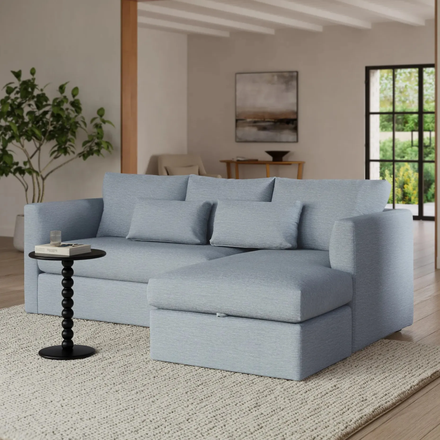 Hallie Side Table - Black