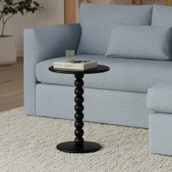 Hallie Side Table - Black