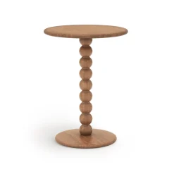 Hallie Side Table - Smoked Oak