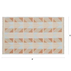 Hannes 5 x 8 Rug - Quilt Chevron