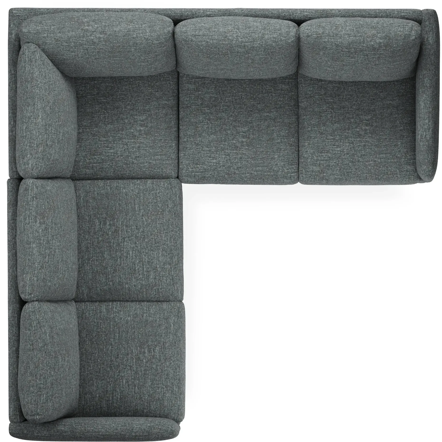 Hanson 88.5" Corner Sectional - Harbor Dark Gray