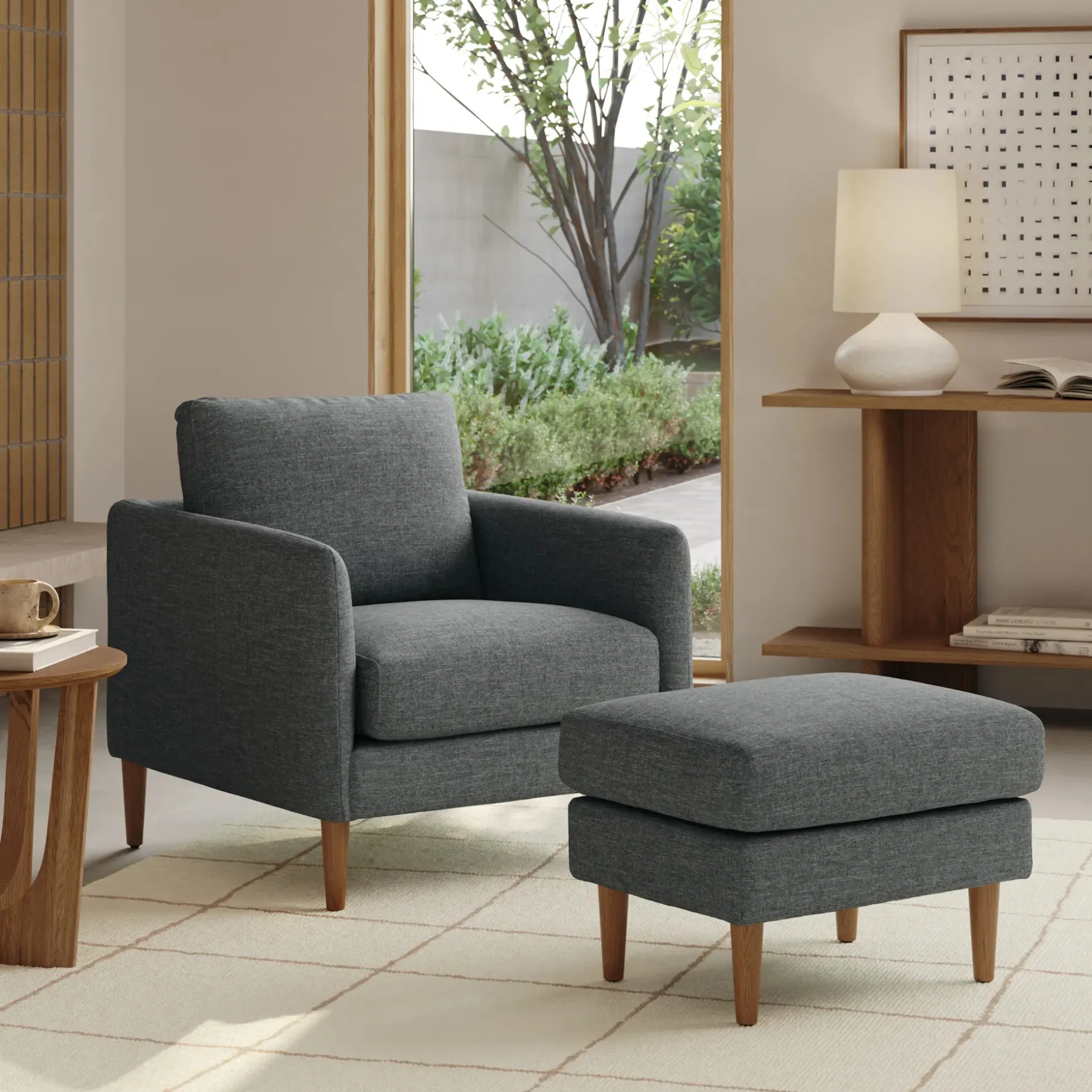 Hanson 32" Lounge Chair - Harbor Dark Gray