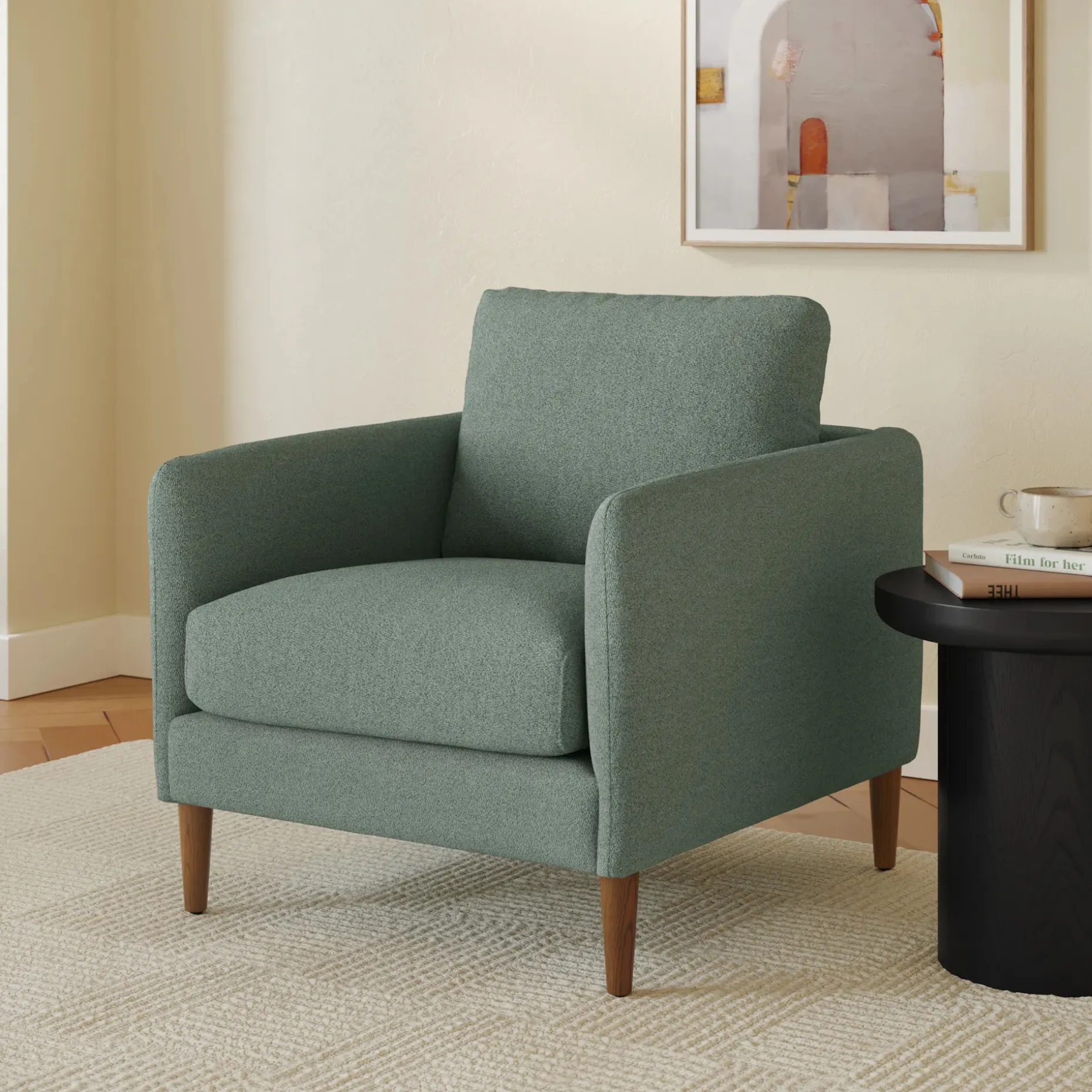 Hanson 32" Lounge Chair - Thistle Green