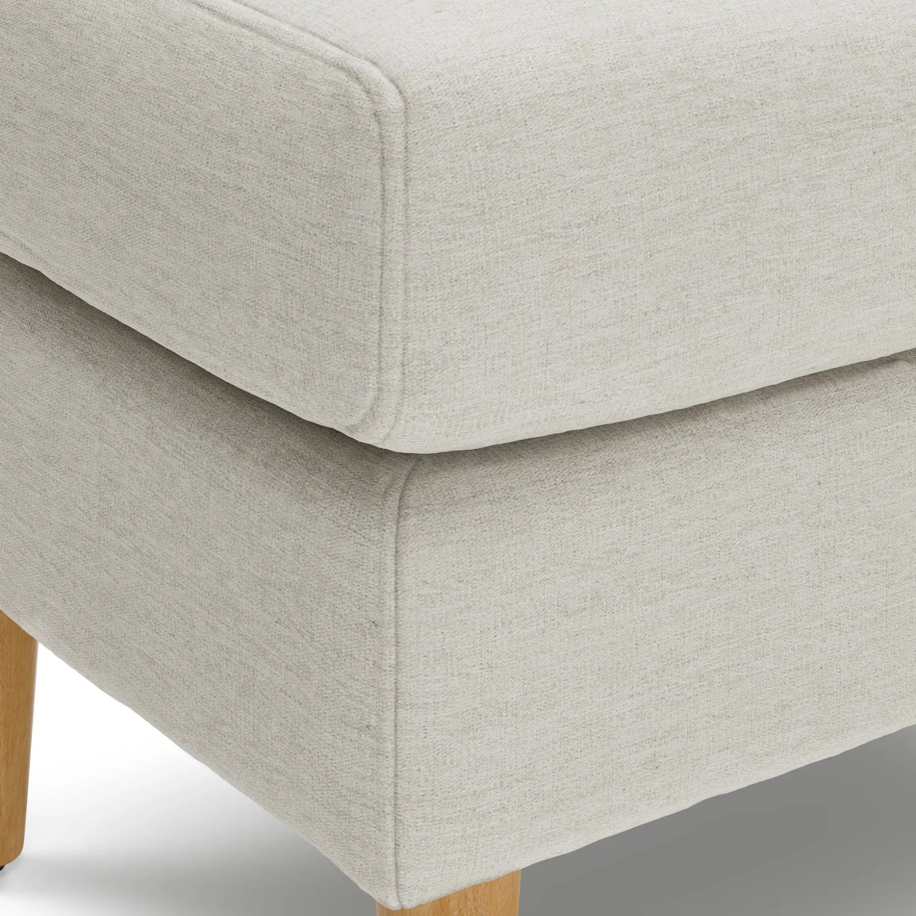 Hanson 24.5" Ottoman - Harbor Ivory