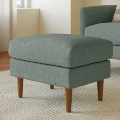 Hanson 24.5" Ottoman - Thistle Green