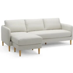 Hanson 88" Reversible Sectional - Harbor Ivory