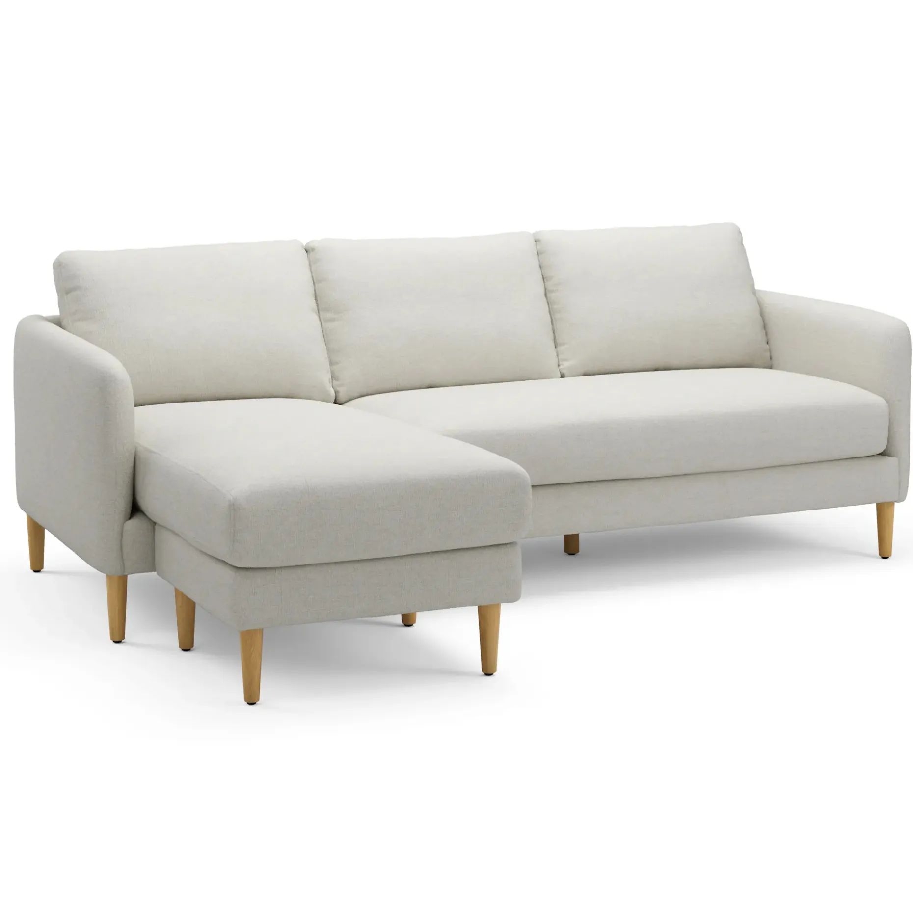 Hanson 88" Reversible Sectional - Harbor Ivory