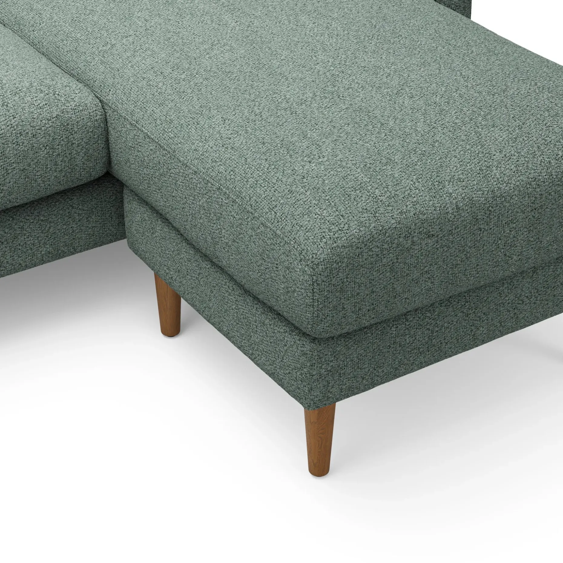 Hanson 88" Reversible Sectional - Thistle Green