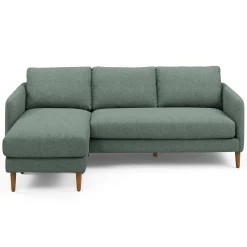 Hanson 88" Reversible Sectional - Thistle Green