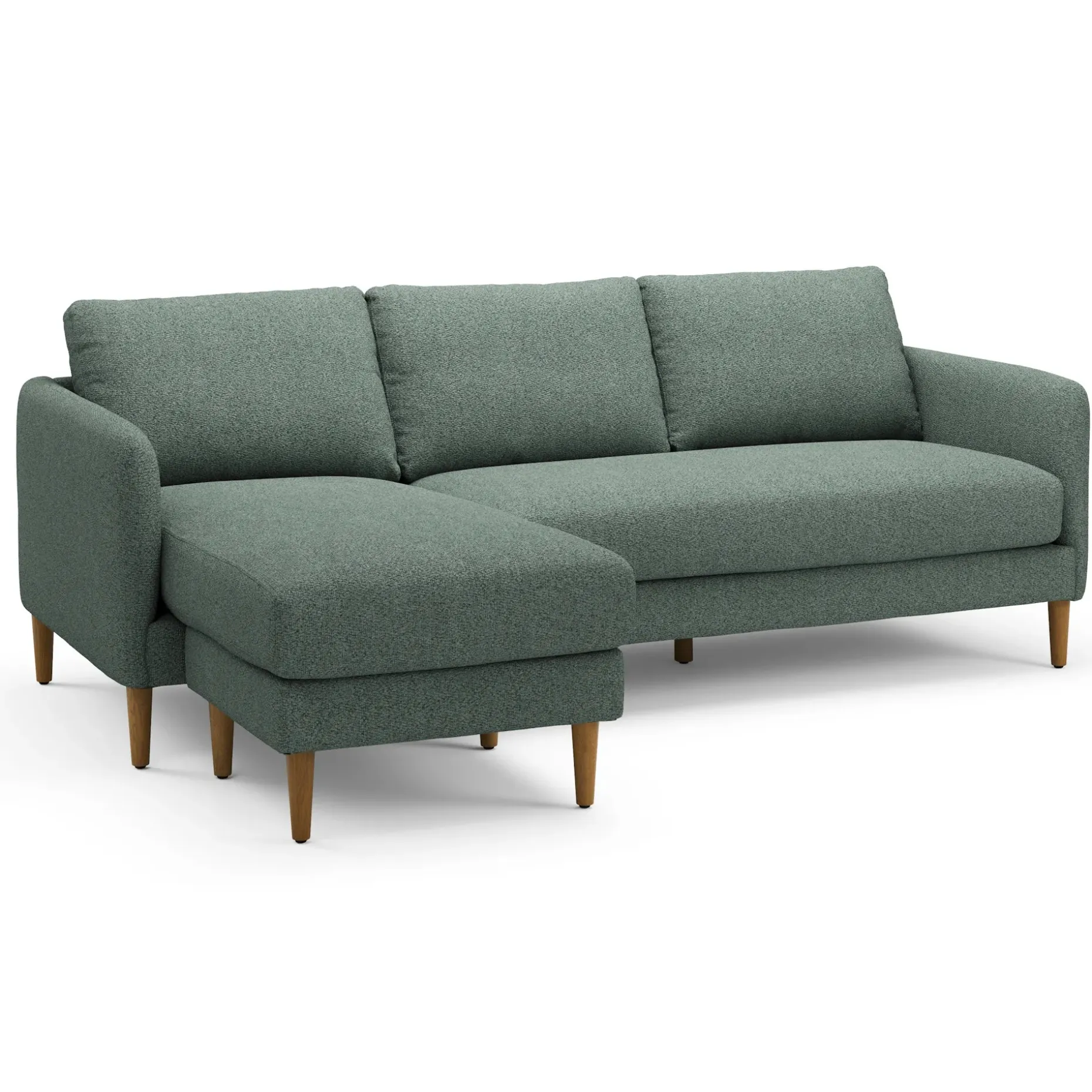 Hanson 88" Reversible Sectional - Thistle Green
