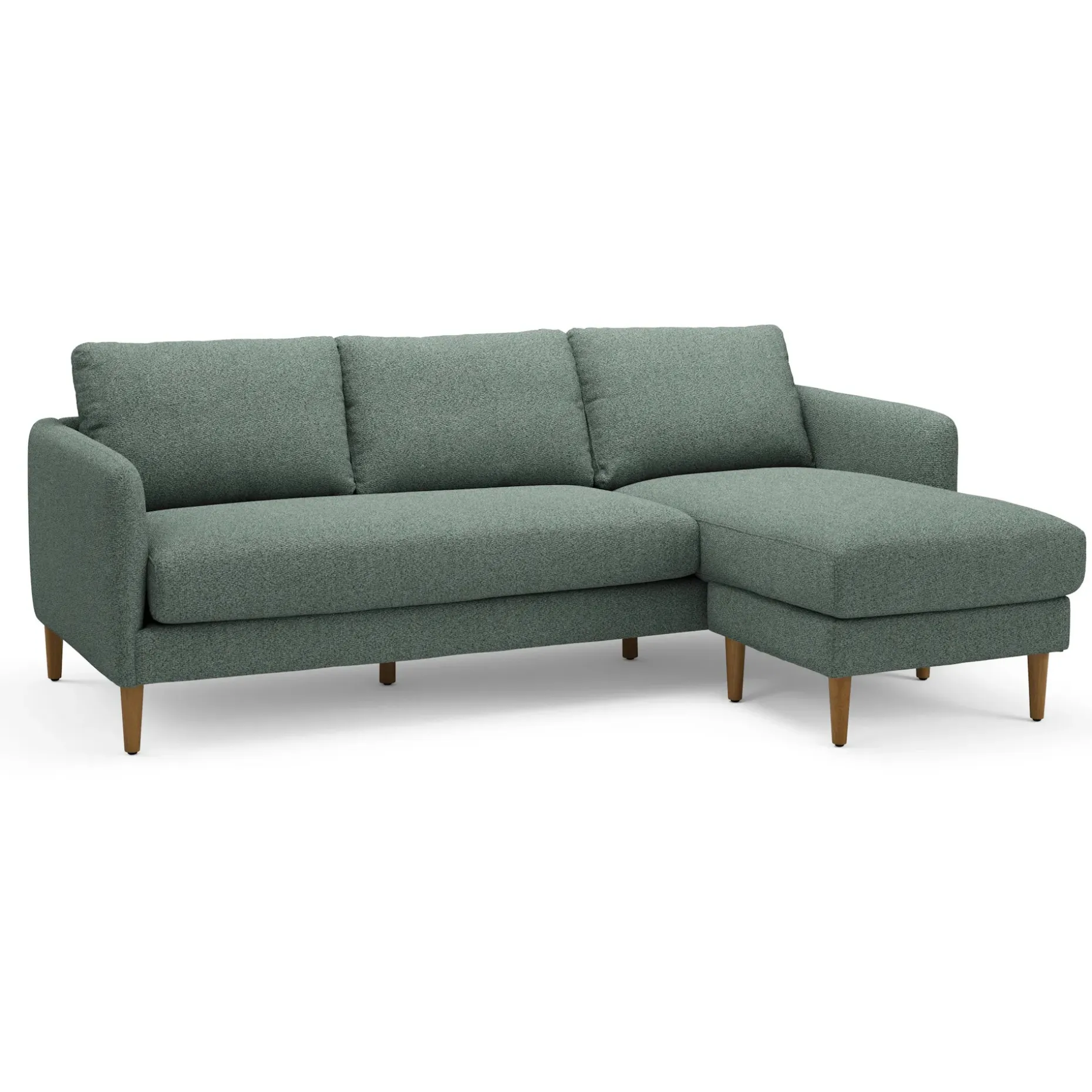 Hanson 88" Reversible Sectional - Thistle Green