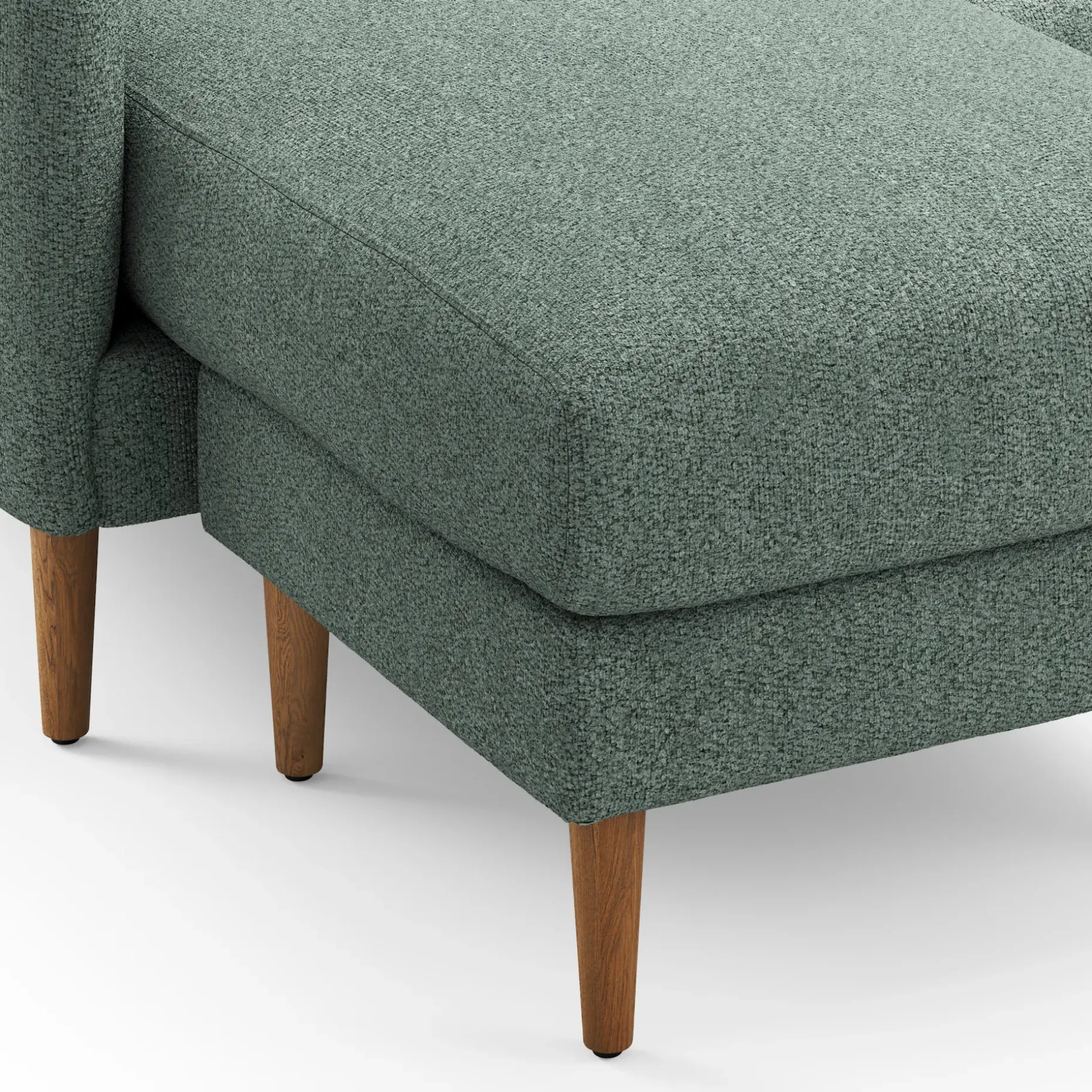Hanson 88" Reversible Sectional - Thistle Green