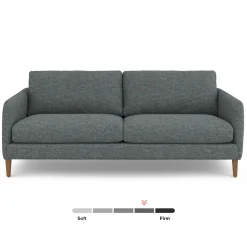 Hanson 80" Sofa - Harbor Dark Gray
