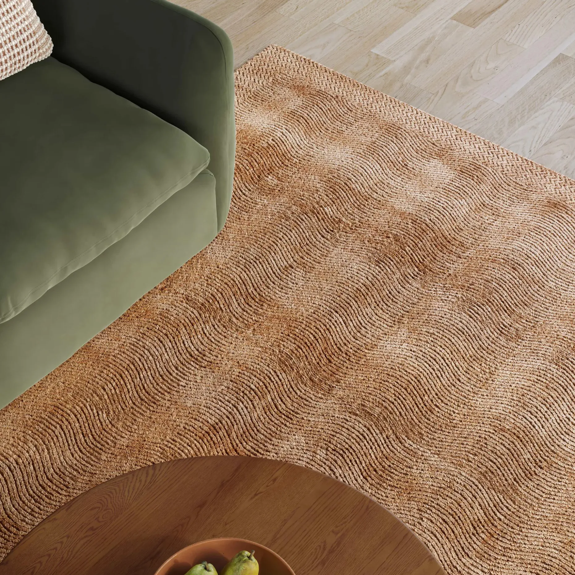 Haren 8 x 10 Rug - Rust