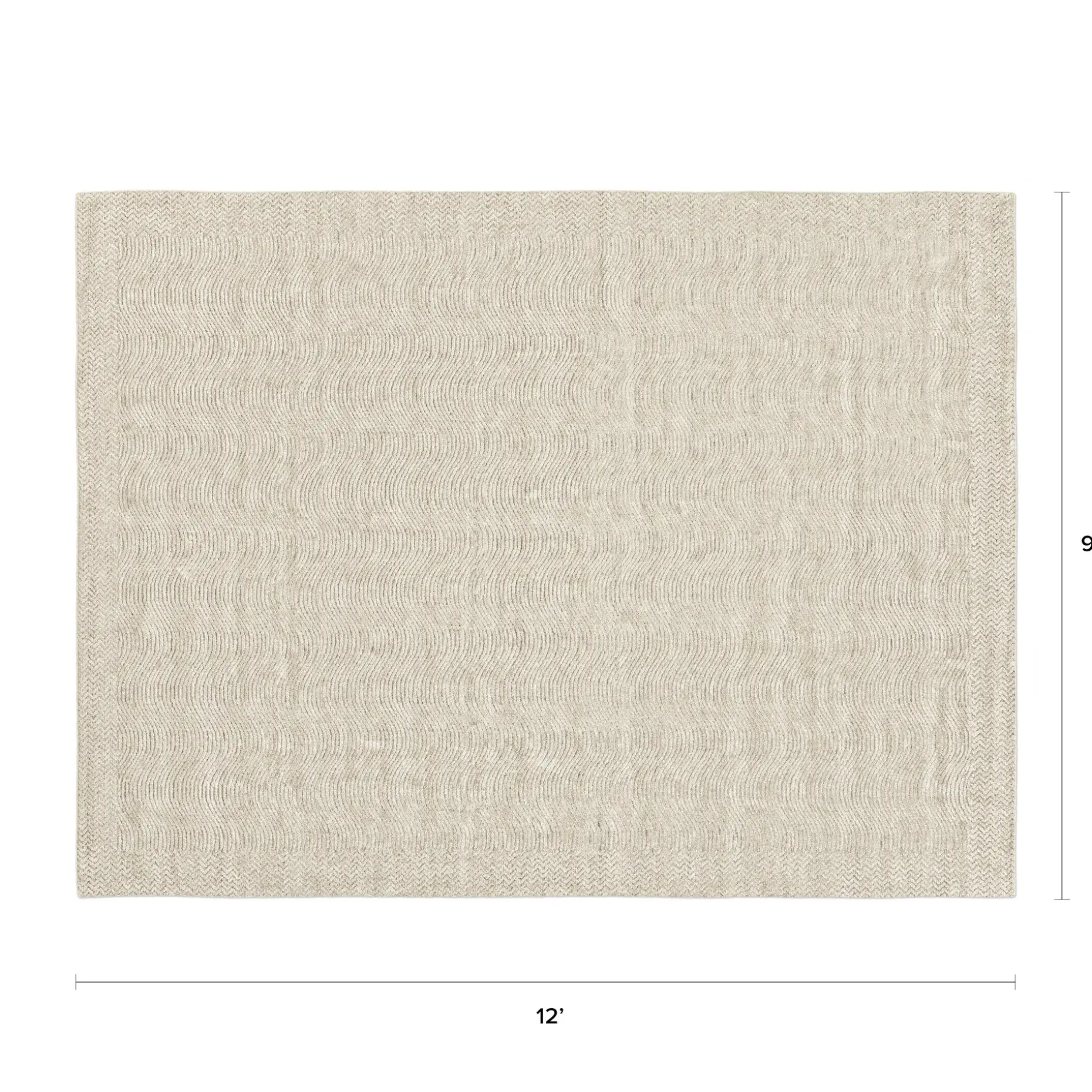 Haren 9 x 12 Rug - Sand