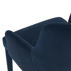 Harris Velvet Dining Armchair - Hale Navy