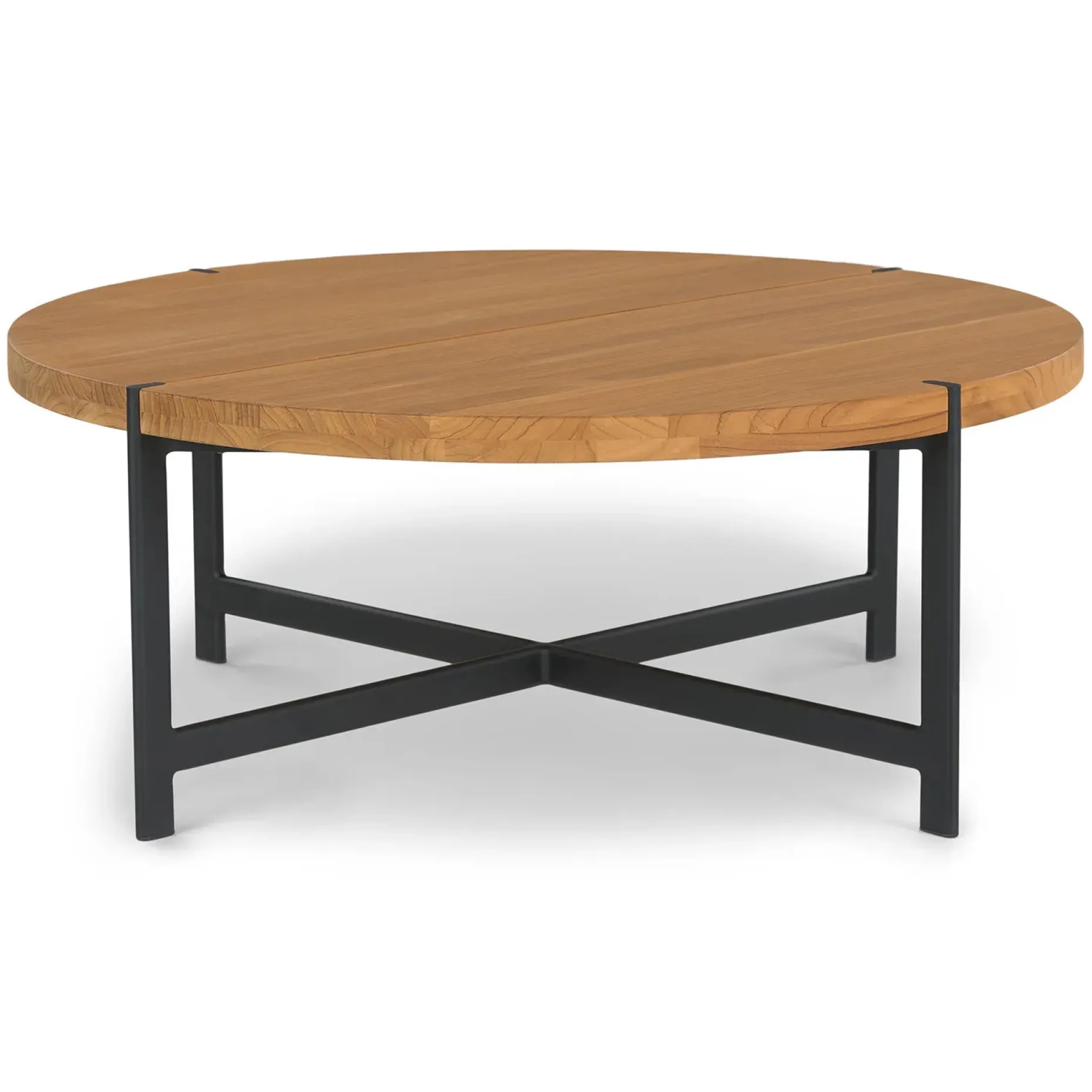Haskel 40" Outdoor Coffee Table - Shield Teak