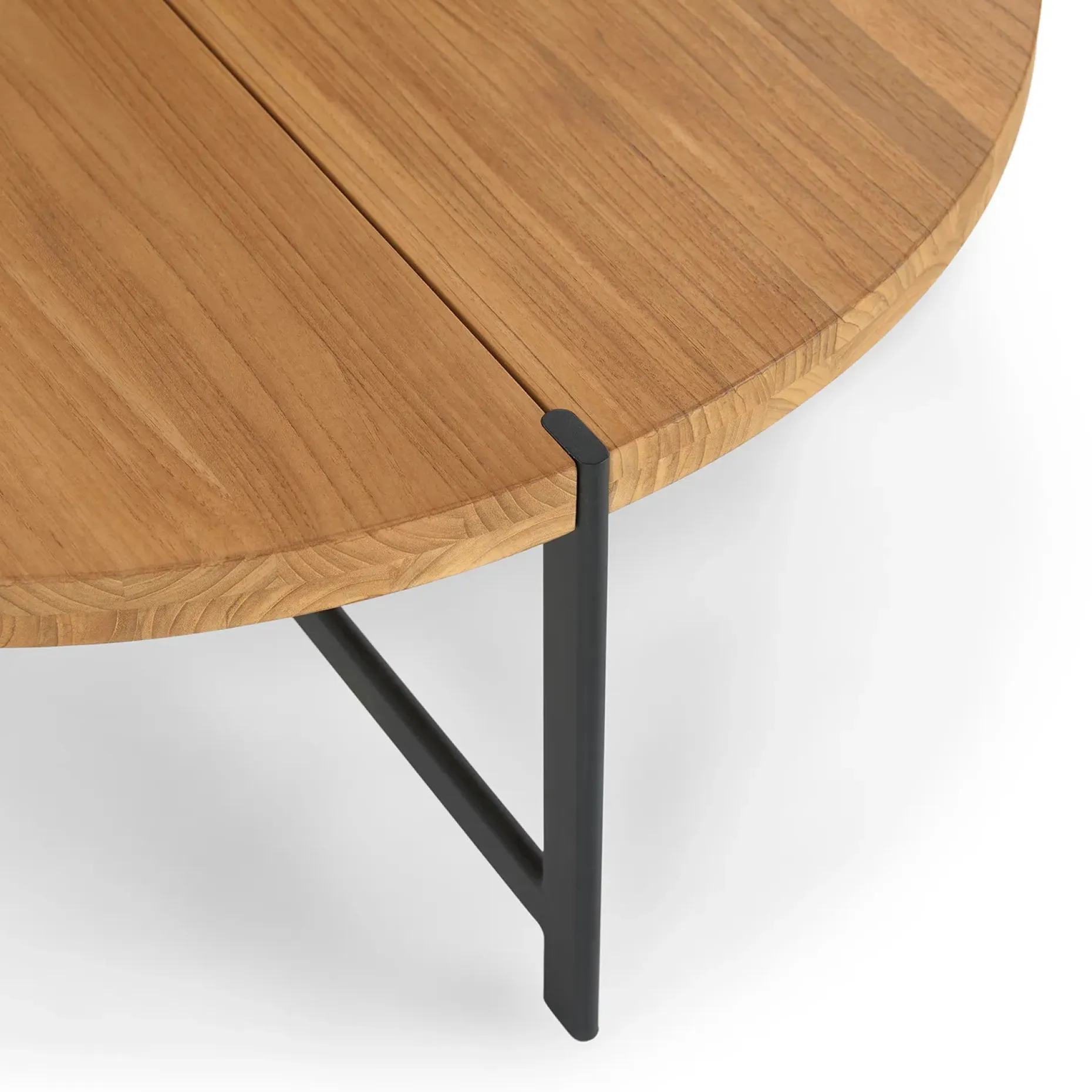 Haskel 40" Outdoor Coffee Table - Shield Teak
