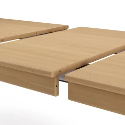 Heidi 62" - 82.75" Extendable Dining Table - White Oak