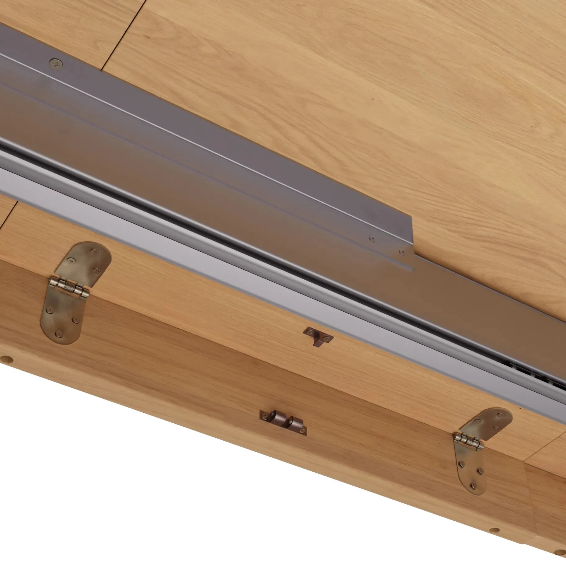 Heidi 62" - 82.75" Extendable Dining Table - White Oak