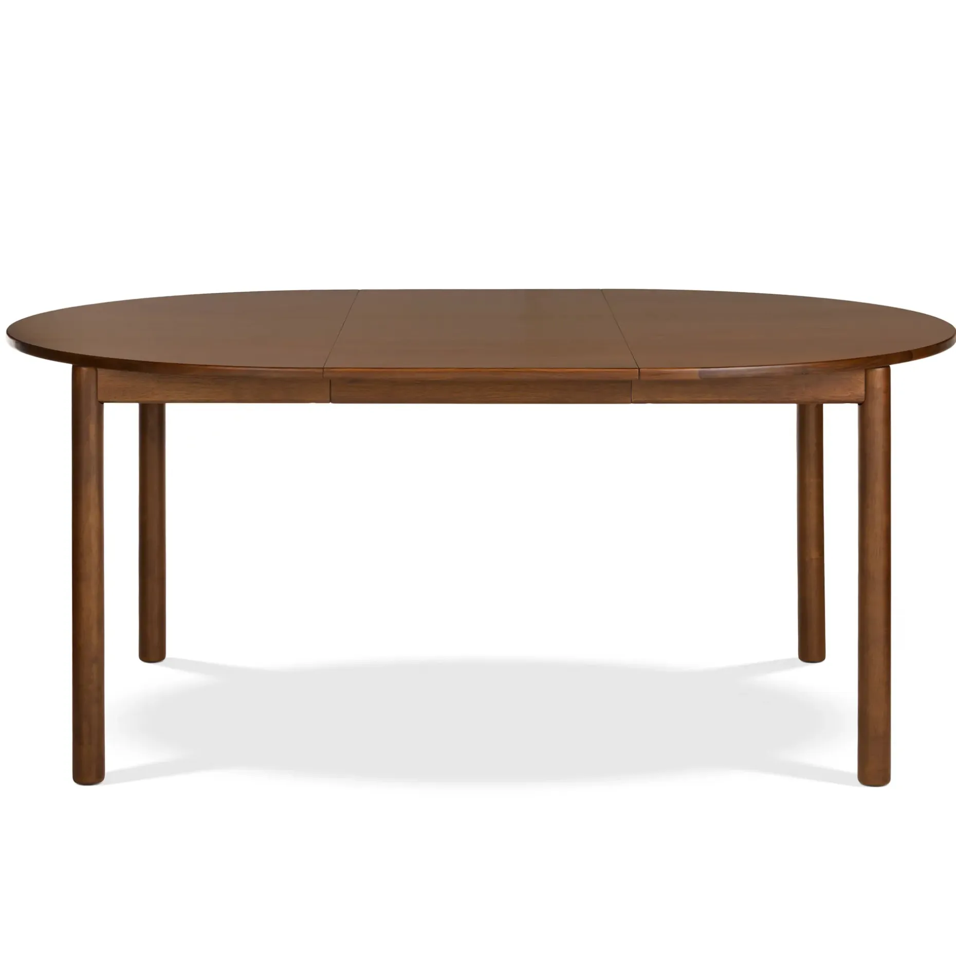 Heidi 48" - 67.75" Extendable Round Dining Table - Walnut