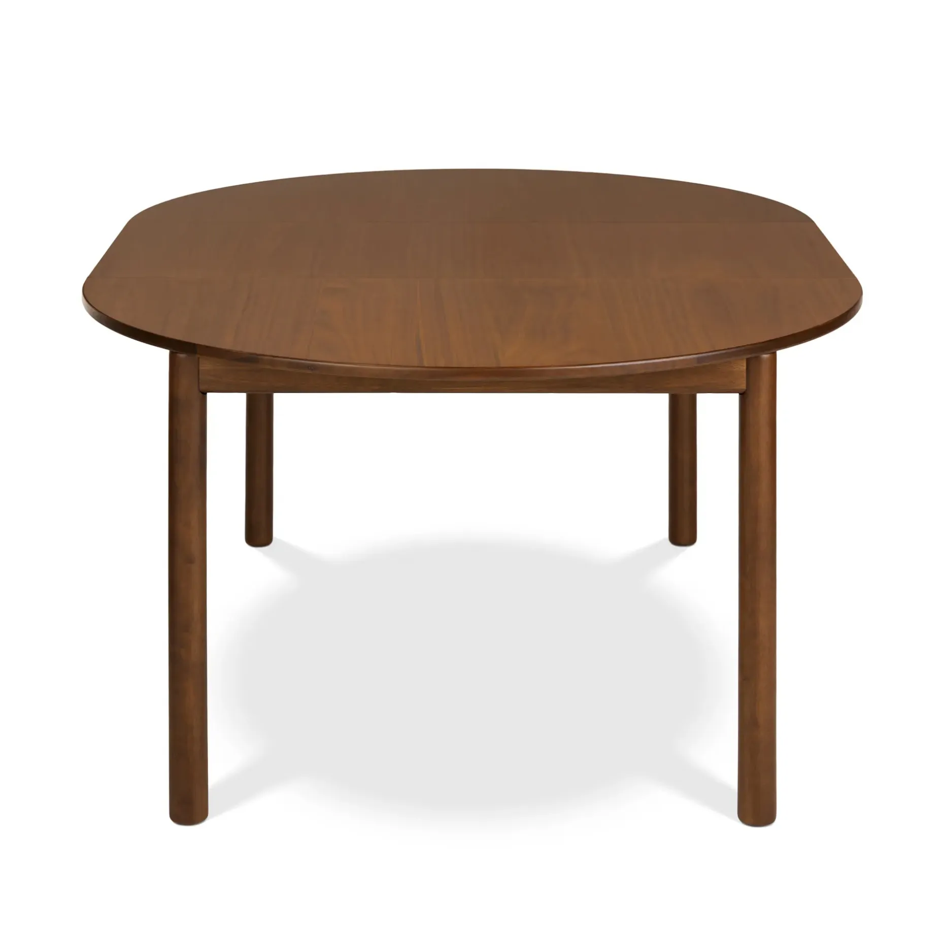 Heidi 48" - 67.75" Extendable Round Dining Table - Walnut