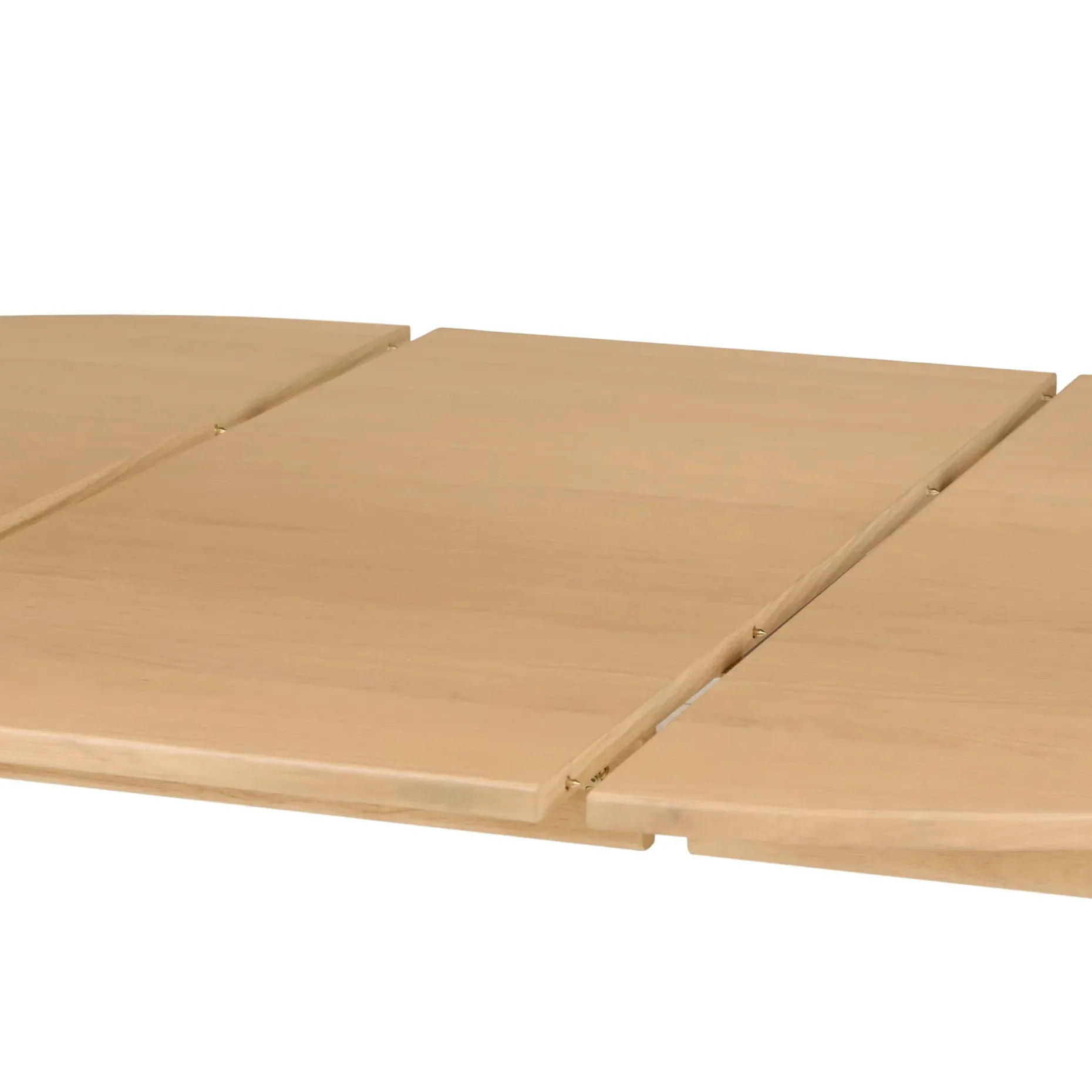 Heidi 48" - 67.75" Extendable Round Dining Table - White Oak