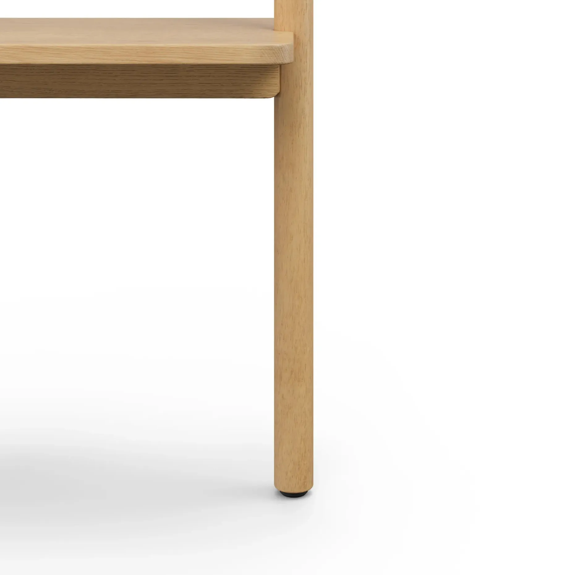 Heidi 21" Modular Shelving Unit, Narrow - White Oak