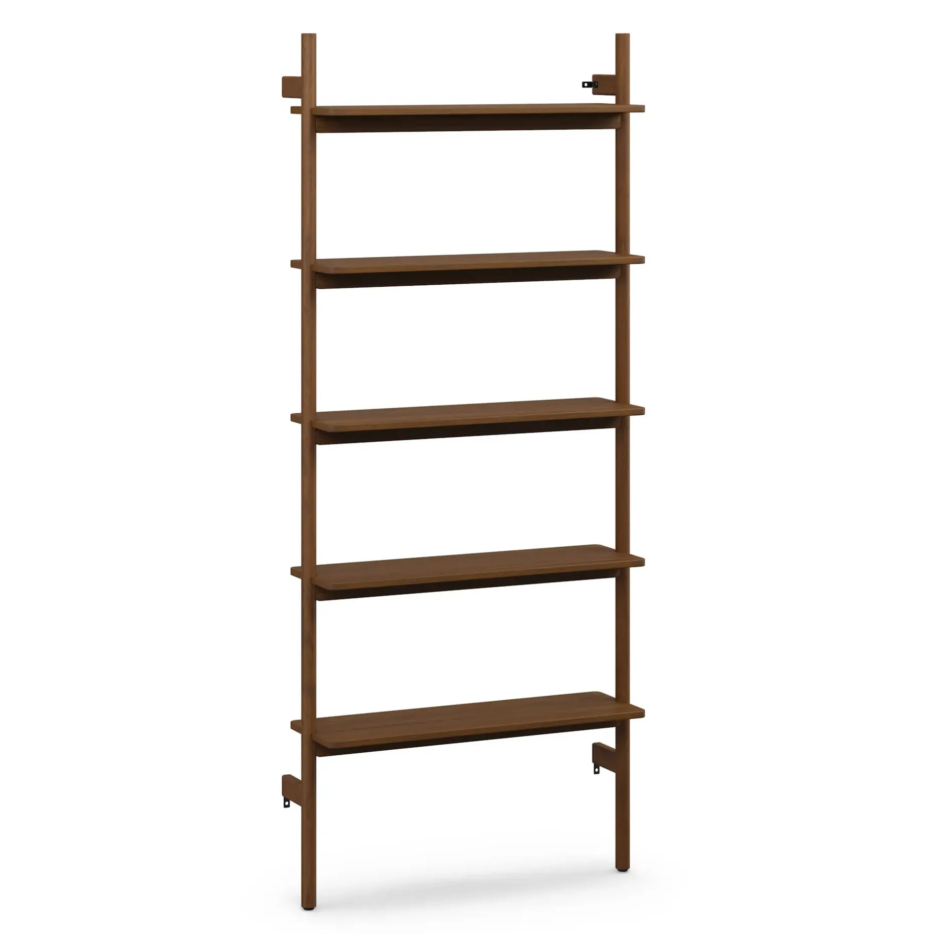 Heidi 33.25" Modular Shelving Unit, Wide - Walnut