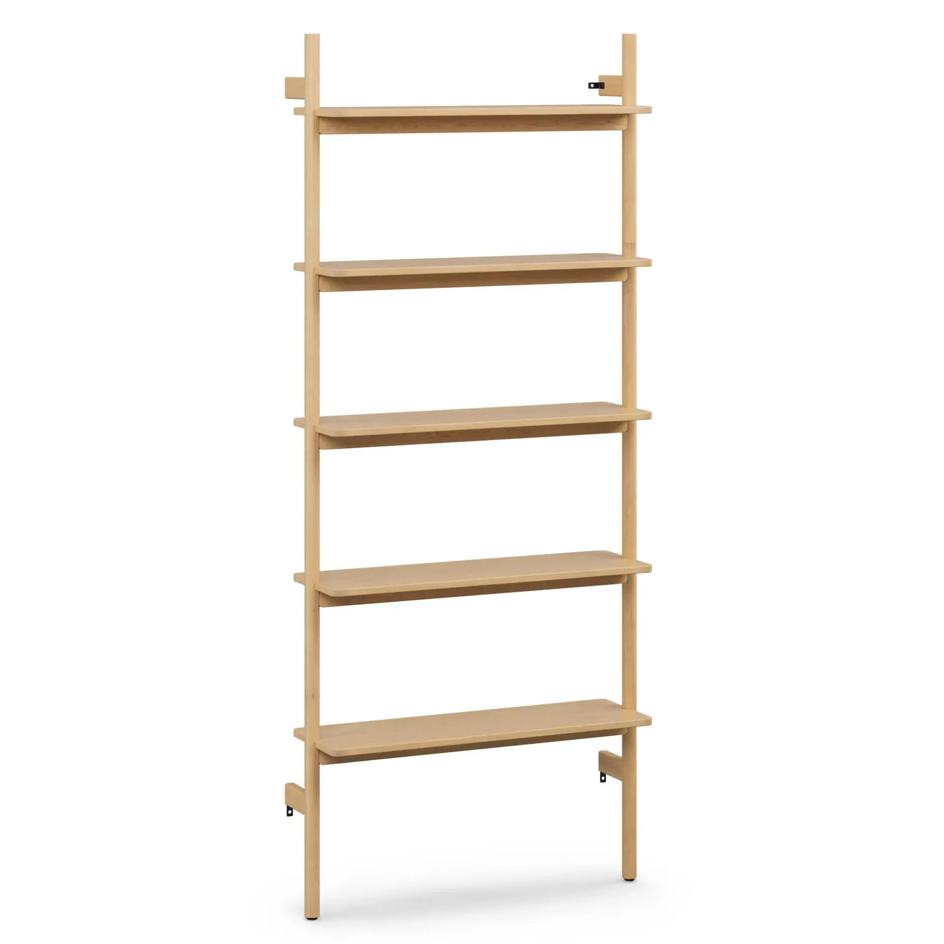Heidi 33.25" Modular Shelving Unit, Wide - White Oak