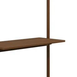 Heidi 33.5" Modular Wall Desk - Walnut