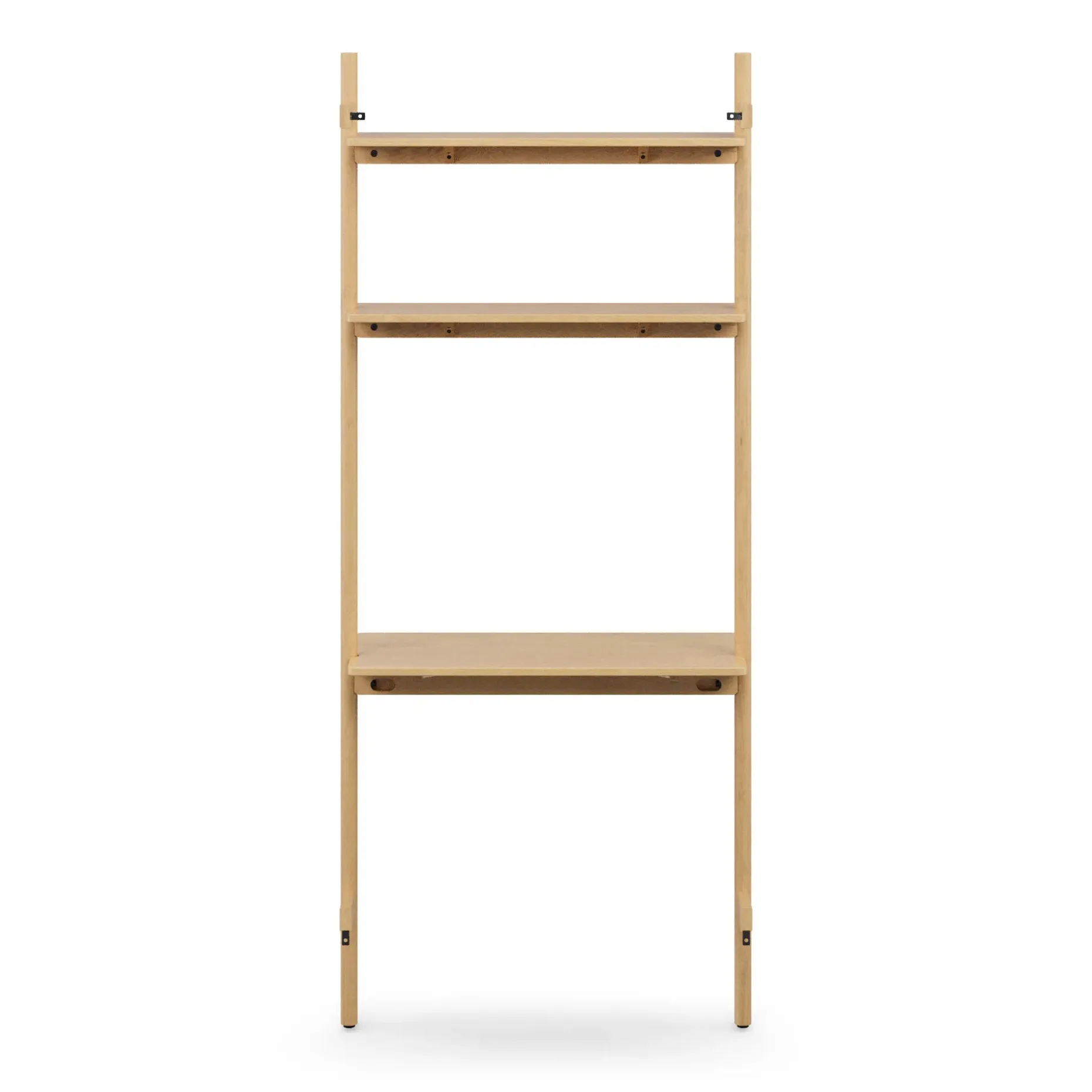Heidi 33.5" Modular Wall Desk - White Oak
