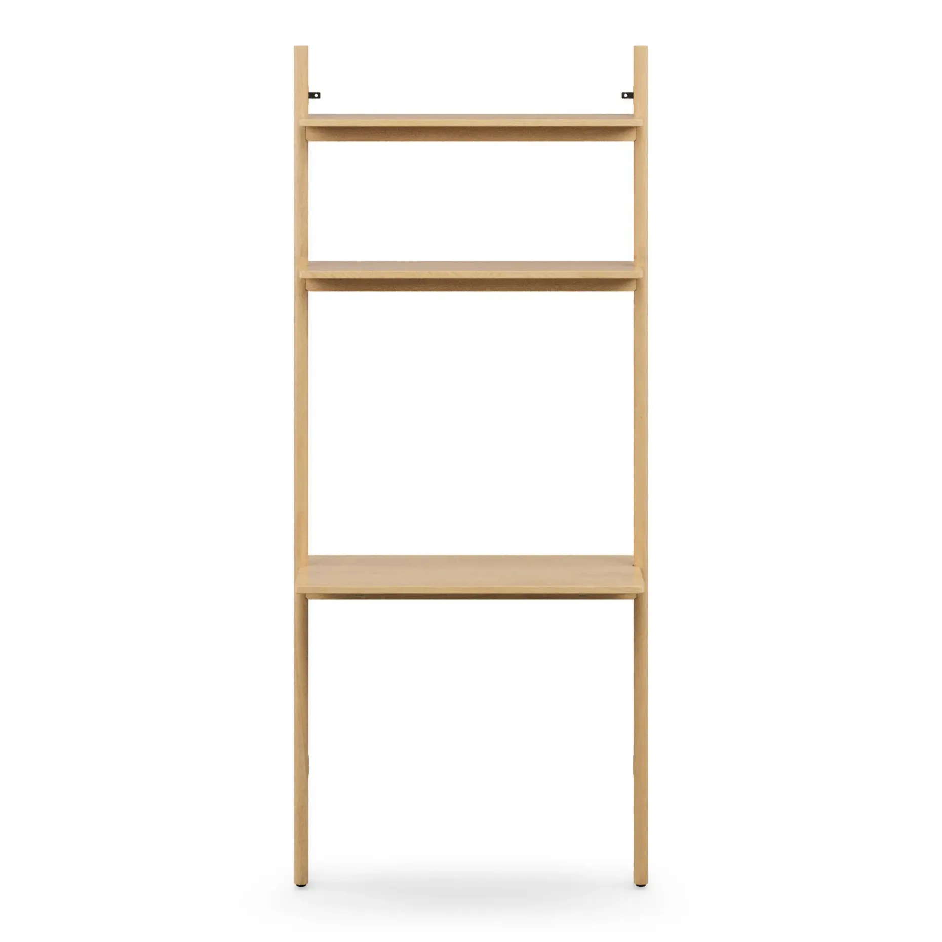 Heidi 33.5" Modular Wall Desk - White Oak