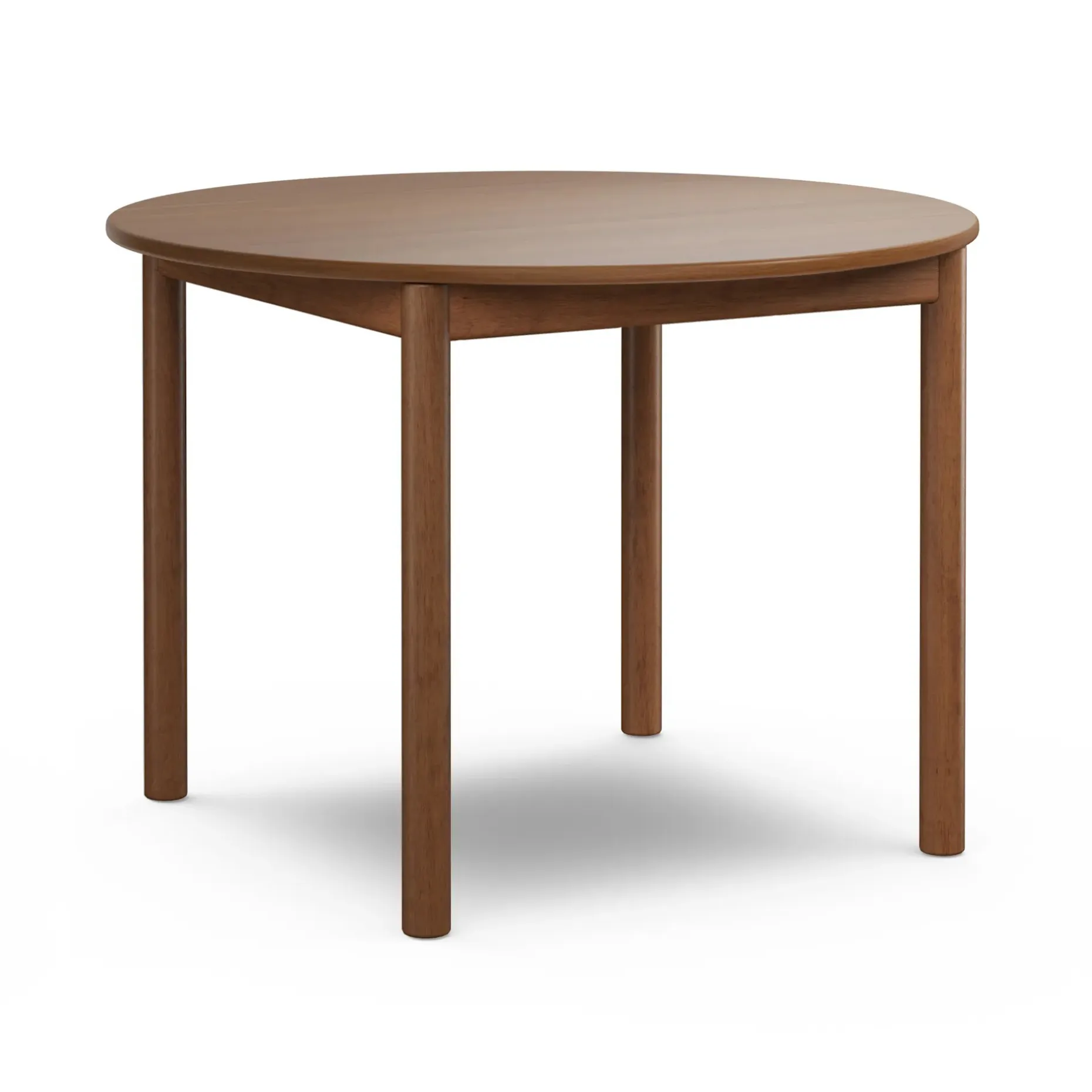 Heidi 42" Round Dining Table - Walnut