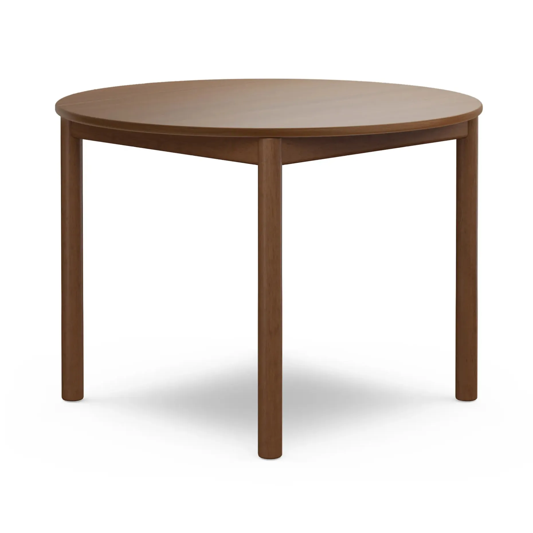 Heidi 42" Round Dining Table - Walnut