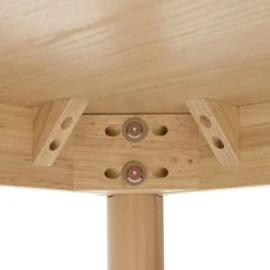 Heidi 42" Round Dining Table - White Oak